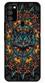 Owl Pattern Metal Mobile Case for Samsung Galaxy M30s   (Design No -42)