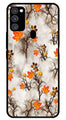 Autumn leaves Metal Mobile Case for Samsung Galaxy M21   (Design No -55)