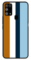 MultiColor Pattern Metal Mobile Case for Samsung Galaxy M31   (Design No -17)