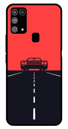 Car Lover Metal Mobile Case for Samsung Galaxy M31