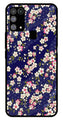 Flower Design Metal Mobile Case for Samsung Galaxy M31   (Design No -25)