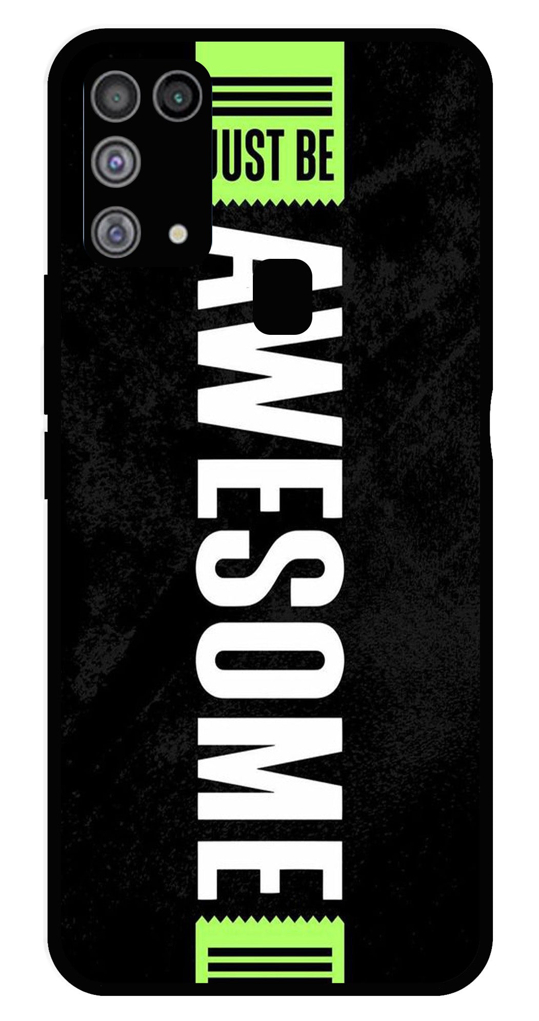 Awesome Metal Mobile Case for Samsung Galaxy M31   (Design No -33)