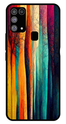 Modern Art Colorful Metal Mobile Case for Samsung Galaxy M31