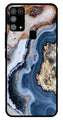 Marble Design Metal Mobile Case for Samsung Galaxy M31   (Design No -53)