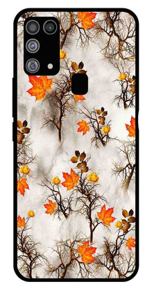 Autumn leaves Metal Mobile Case for Samsung Galaxy M31