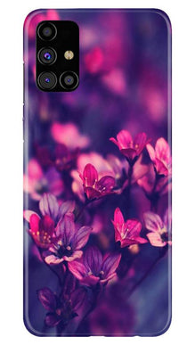 flowers Mobile Back Case for Samsung Galaxy M31s (Design - 25)
