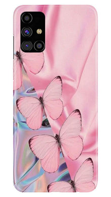 Butterflies Mobile Back Case for Samsung Galaxy M51 (Design - 26)
