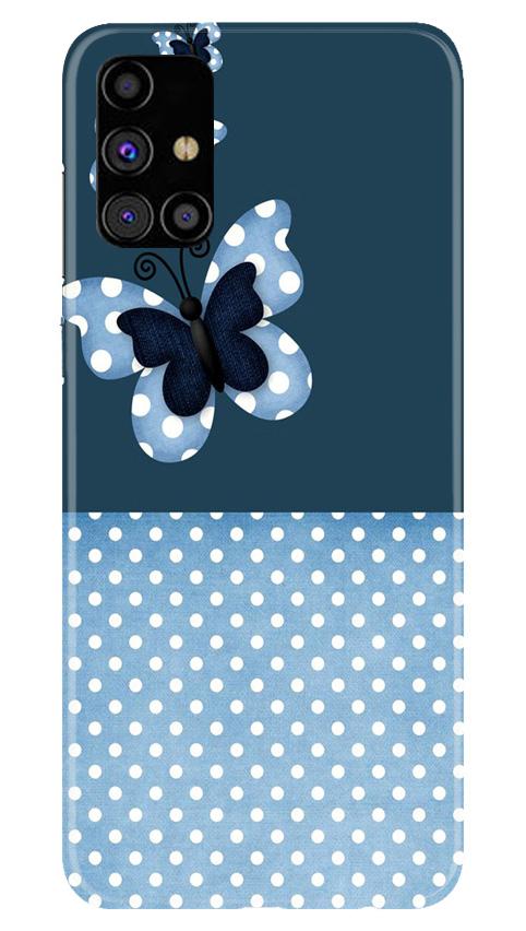 White dots Butterfly Case for Samsung Galaxy M31s