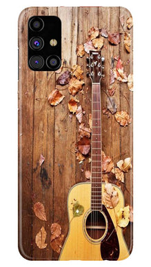 Guitar Mobile Back Case for Samsung Galaxy M51 (Design - 43)
