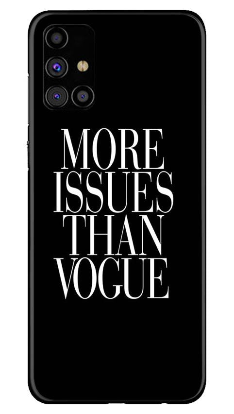 More Issues than Vague Case for Samsung Galaxy M31s