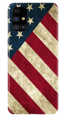 America Mobile Back Case for Samsung Galaxy M31s (Design - 79)