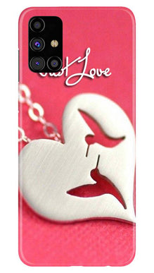 Just love Mobile Back Case for Samsung Galaxy M31s (Design - 88)