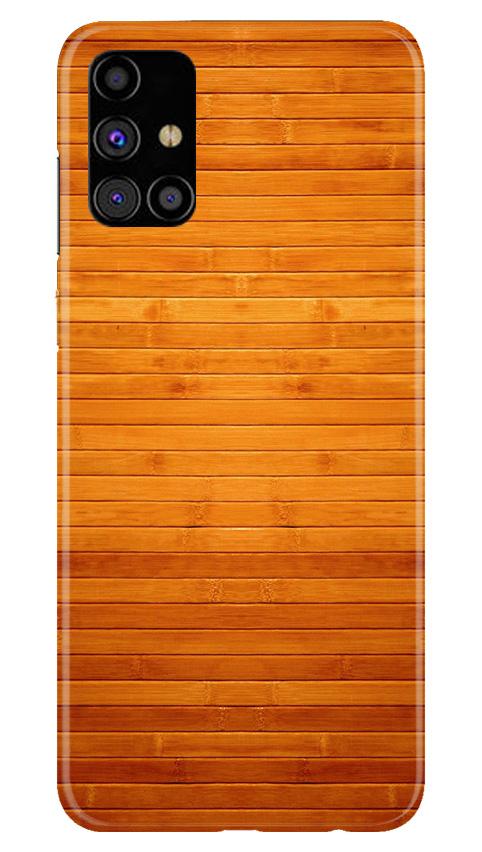 Wooden Look Case for Samsung Galaxy M31s(Design - 111)