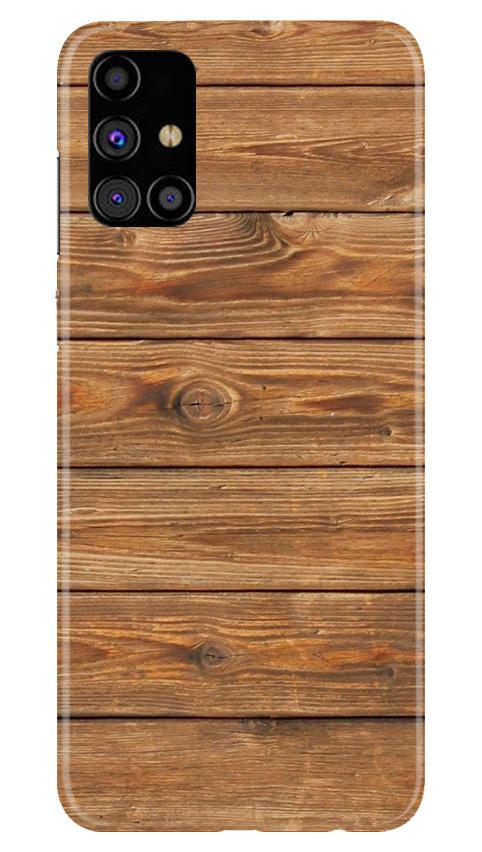 Wooden Look Case for Samsung Galaxy M31s(Design - 113)