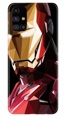 Iron Man Superhero Mobile Back Case for Samsung Galaxy M31s  (Design - 122)