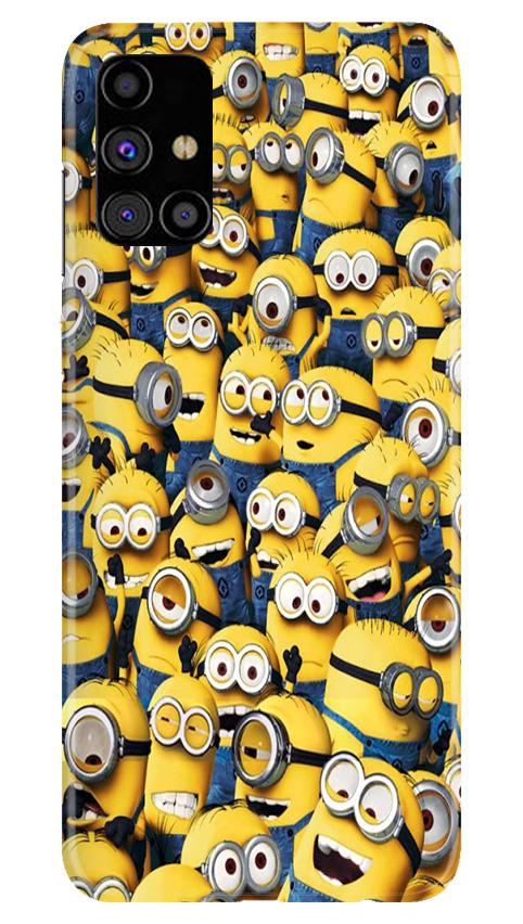 Minions Case for Samsung Galaxy M31s  (Design - 126)