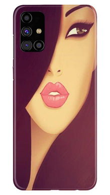 Girlish Mobile Back Case for Samsung Galaxy M31s  (Design - 130)