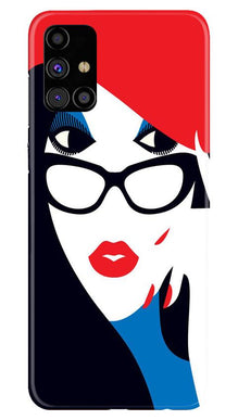 Girlish Mobile Back Case for Samsung Galaxy M31s  (Design - 131)