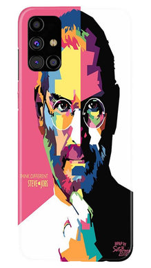 Steve Jobs Mobile Back Case for Samsung Galaxy M51  (Design - 132)