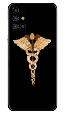Doctor Logo Mobile Back Case for Samsung Galaxy M31s  (Design - 134)