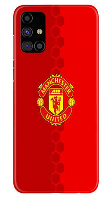 Manchester United Mobile Back Case for Samsung Galaxy M51  (Design - 157)