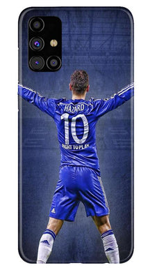 Hazard Mobile Back Case for Samsung Galaxy M31s  (Design - 164)