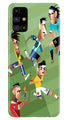 Football Case for Samsung Galaxy M51  (Design - 166)