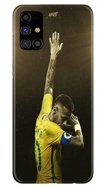 Neymar Jr Mobile Back Case for Samsung Galaxy M51  (Design - 168)