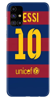 Messi Mobile Back Case for Samsung Galaxy M31s  (Design - 172)