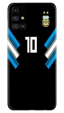 Argentina Mobile Back Case for Samsung Galaxy M51  (Design - 173)