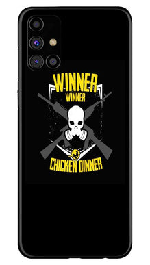 Winner Winner Chicken Dinner Mobile Back Case for Samsung Galaxy M31s  (Design - 178)