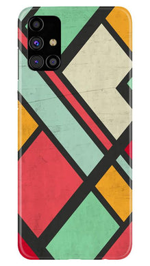 Boxes Mobile Back Case for Samsung Galaxy M31s (Design - 187)