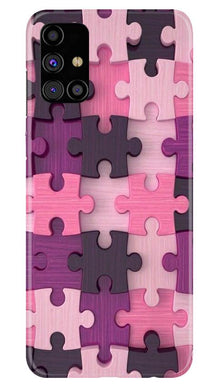 Puzzle Mobile Back Case for Samsung Galaxy M51 (Design - 199)
