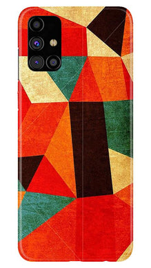 Modern Art Mobile Back Case for Samsung Galaxy M31s (Design - 203)