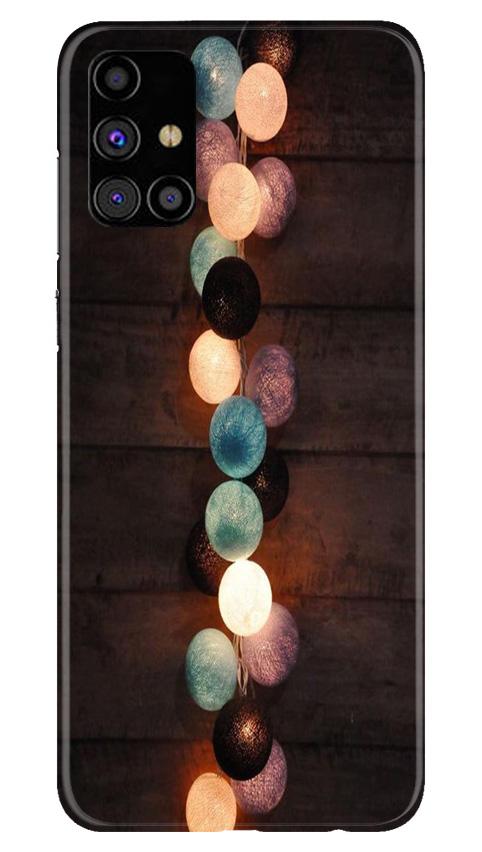 Party Lights Case for Samsung Galaxy M31s (Design No. 209)