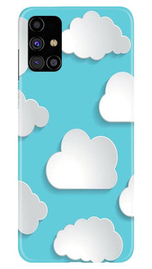 Clouds Mobile Back Case for Samsung Galaxy M31s (Design - 210)