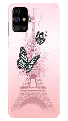 Eiffel Tower Mobile Back Case for Samsung Galaxy M51 (Design - 211)