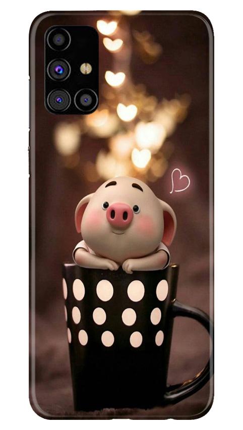 Cute Bunny Case for Samsung Galaxy M31s (Design No. 213)