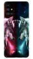 Wolf fight Case for Samsung Galaxy M31s (Design No. 221)