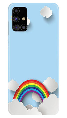 Rainbow Mobile Back Case for Samsung Galaxy M31s (Design - 225)