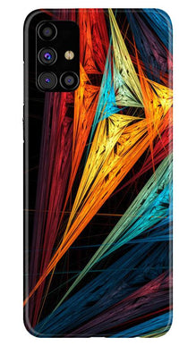 Modern Art Mobile Back Case for Samsung Galaxy M31s (Design - 229)