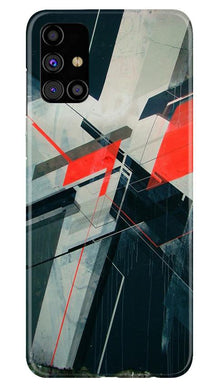 Modern Art Mobile Back Case for Samsung Galaxy M51 (Design - 231)