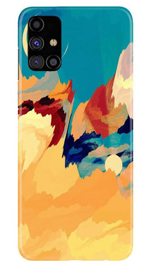 Modern Art Mobile Back Case for Samsung Galaxy M31s (Design - 236)