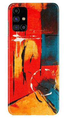 Modern Art Mobile Back Case for Samsung Galaxy M31s (Design - 239)