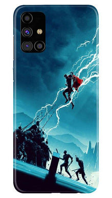 Thor Avengers Mobile Back Case for Samsung Galaxy M31s (Design - 243)