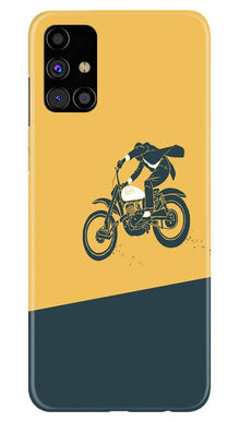 Bike Lovers Mobile Back Case for Samsung Galaxy M31s (Design - 256)