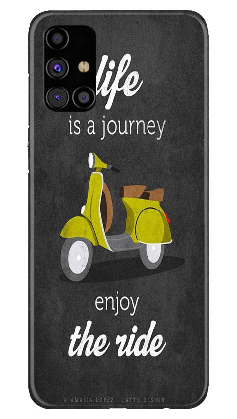 Life is a Journey Case for Samsung Galaxy M51 (Design No. 261)