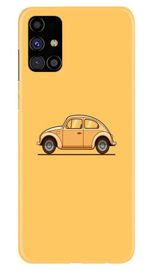 Vintage Car Mobile Back Case for Samsung Galaxy M31s (Design - 262)