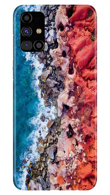 Sea Shore Mobile Back Case for Samsung Galaxy M31s (Design - 273)