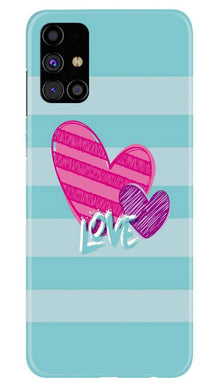 Love Mobile Back Case for Samsung Galaxy M51 (Design - 299)
